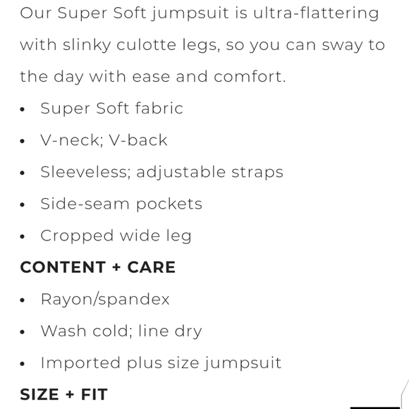 🆕SUPER SOFT CHARCOAL GREY CULOTTE JUMPSUIT - Picture 4 of 4